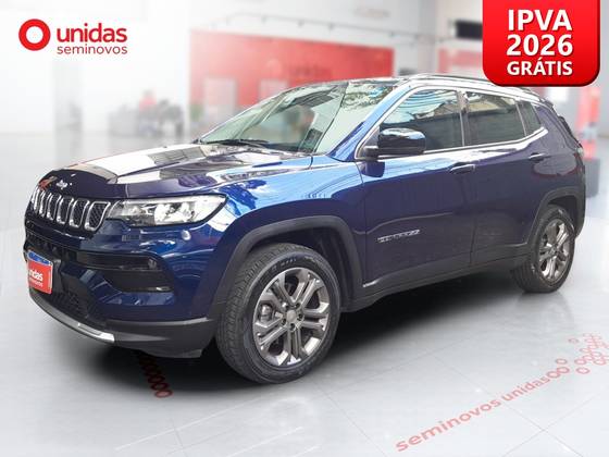 JEEP COMPASS 1.3 T270 TURBO FLEX LONGITUDE AT6